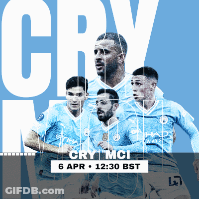 Poster For Soccer Game Between City And MCI On April 6Th GIF