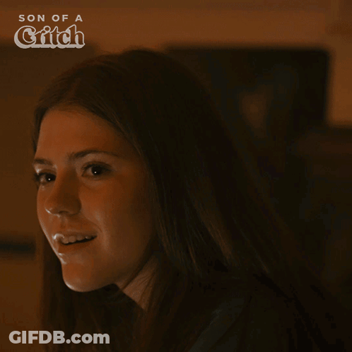 Poster For Son Of A Witch Showing Woman Talking GIF