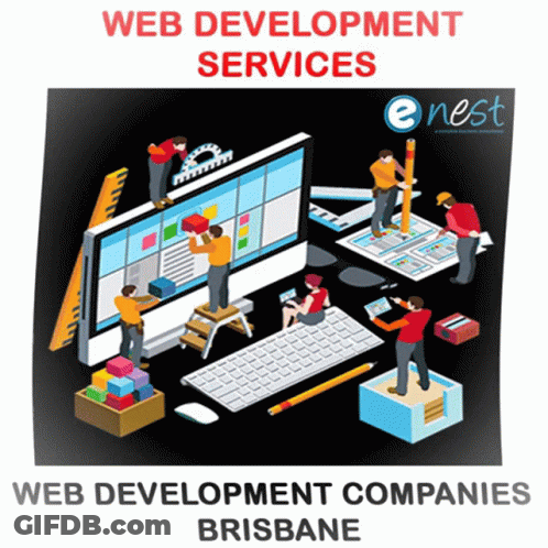 Poster For Web Development Companies Brisbane GIF