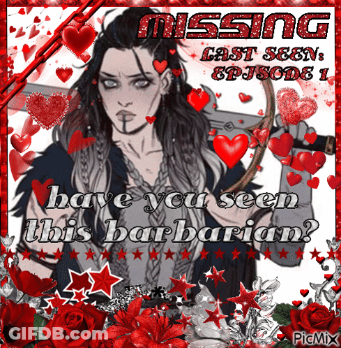 Poster Missing Last Seen Episode 1 Woman Holding Sword GIF