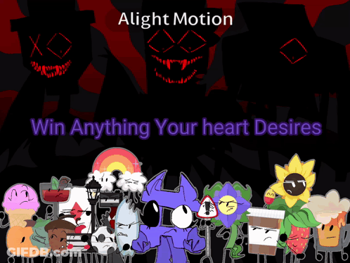 Poster Saying Alight Motion GIF