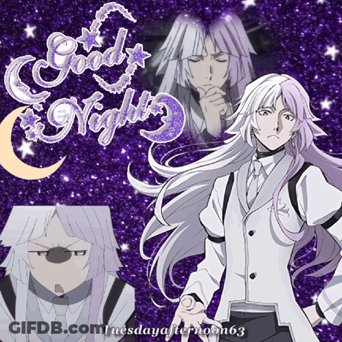 Poster Saying Good Night Tuesdayafternoon63 GIF