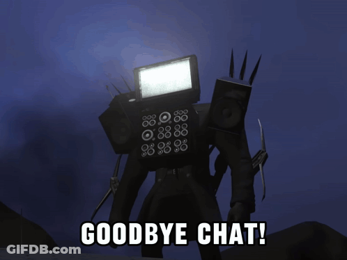 Poster Saying Goodbye Chat With Telephone GIF
