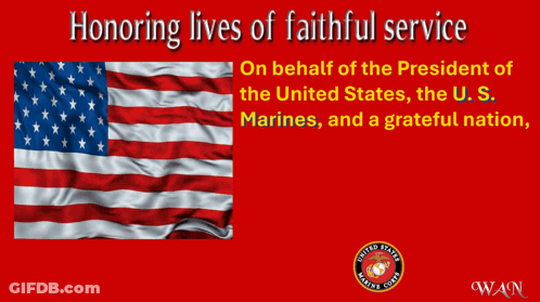 Poster Saying Happy Memorial Day GIF