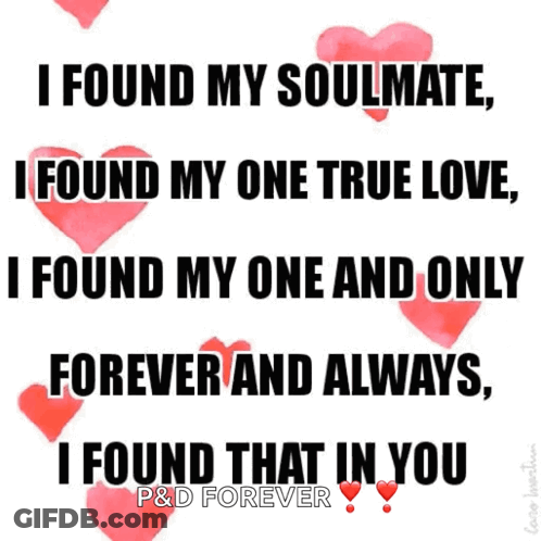 Poster Saying I Found My Soulmate GIF