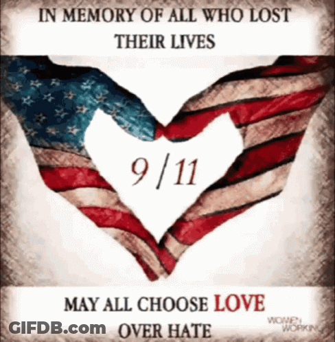 Poster Saying In Memory Of All Who Lost Their Lives GIF