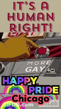 Poster Saying It's A Human Right GIF