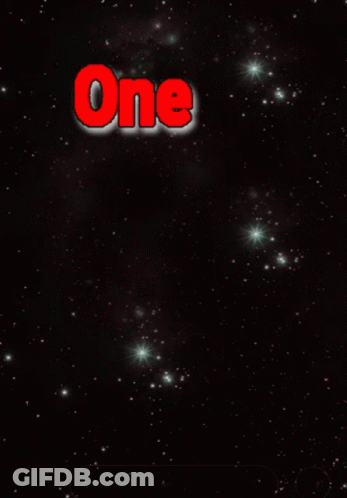 Poster Saying One Day At A Time GIF
