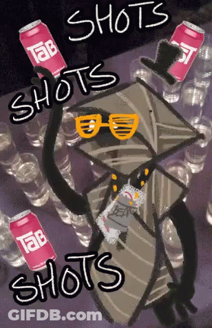 Poster Saying Shots Shots Shots GIF