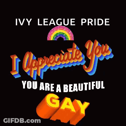 Poster Saying Support Gay Non Profits And Students GIF