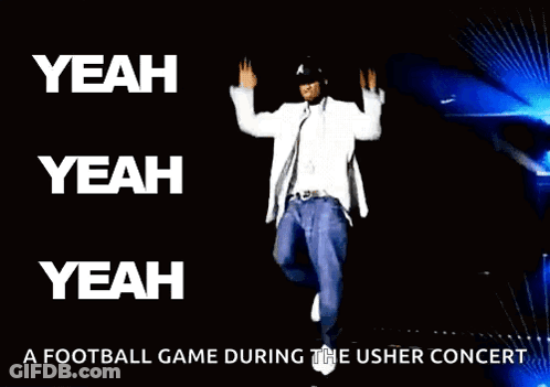 Poster Saying Yeah Yeah Yeah GIF