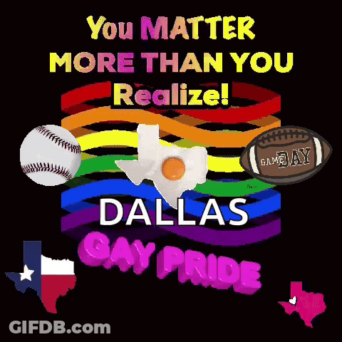 Poster Saying You Matter More Than You Realize Dallas GIF