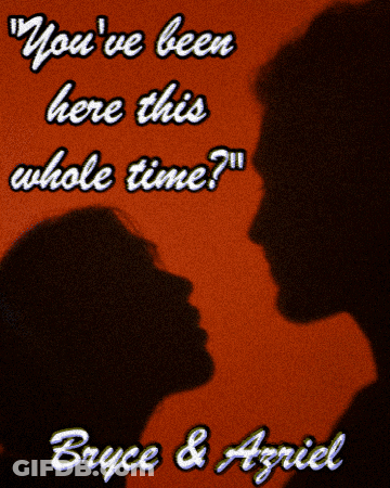 Poster Saying You've Been Here This Whole Time GIF