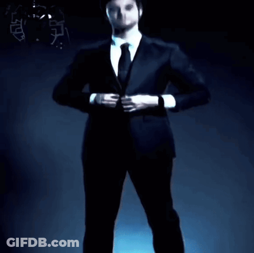 Poster Says Science Doesn't Lie On Blue Background GIF