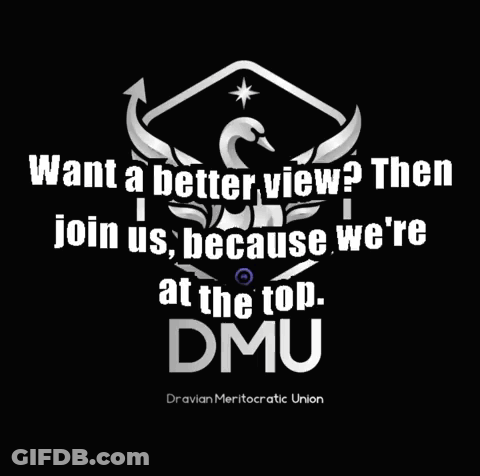 Poster Want A Better View Then Join Us Because We're At The Top GIF