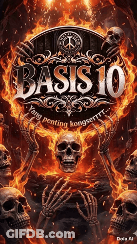 Poster With Skulls Basis 10 GIF