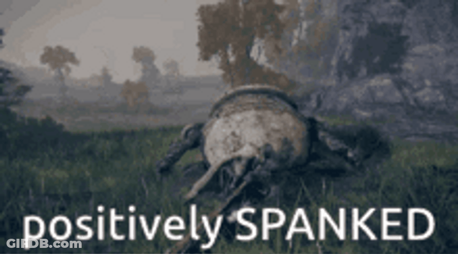 Pot Boy Elden Ring Positively Spanked Meme GIF