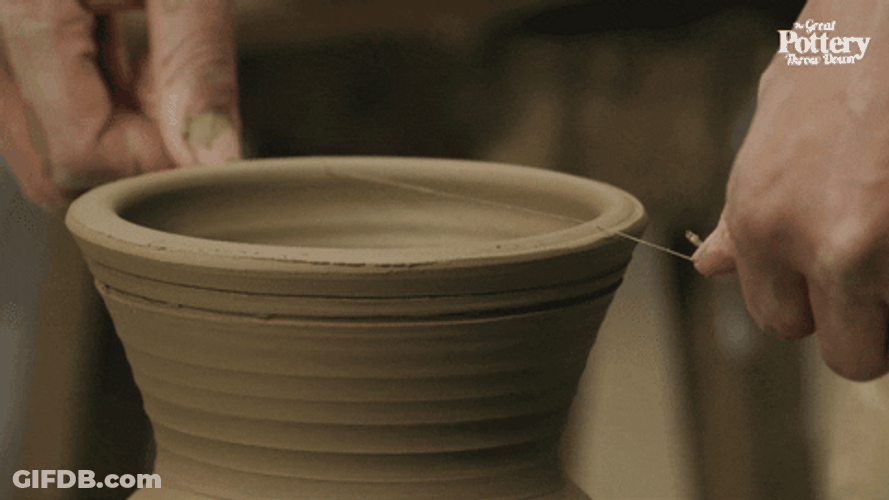 Pot Maker Neat Pottery Technique GIF