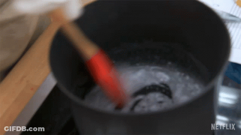 Pot With Netflix Logo GIF