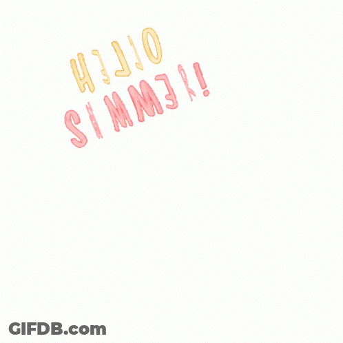 Potato In Heart Sunglasses On Pink Pillow Hello Summer GIF
