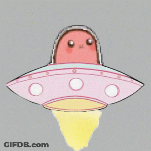 Potato Spaceship GIF