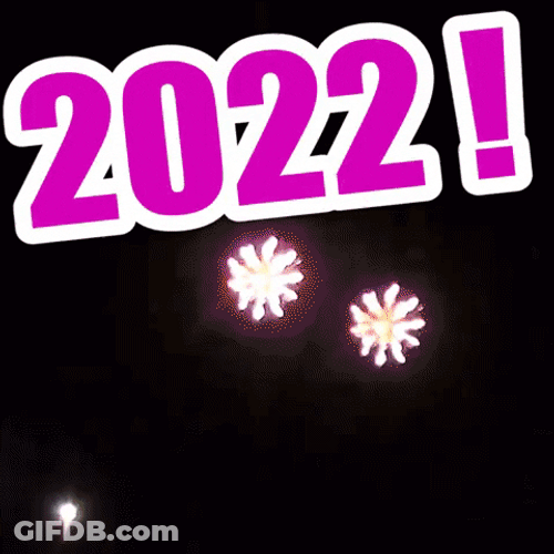 Potchi Happy New Year 2022 GIF