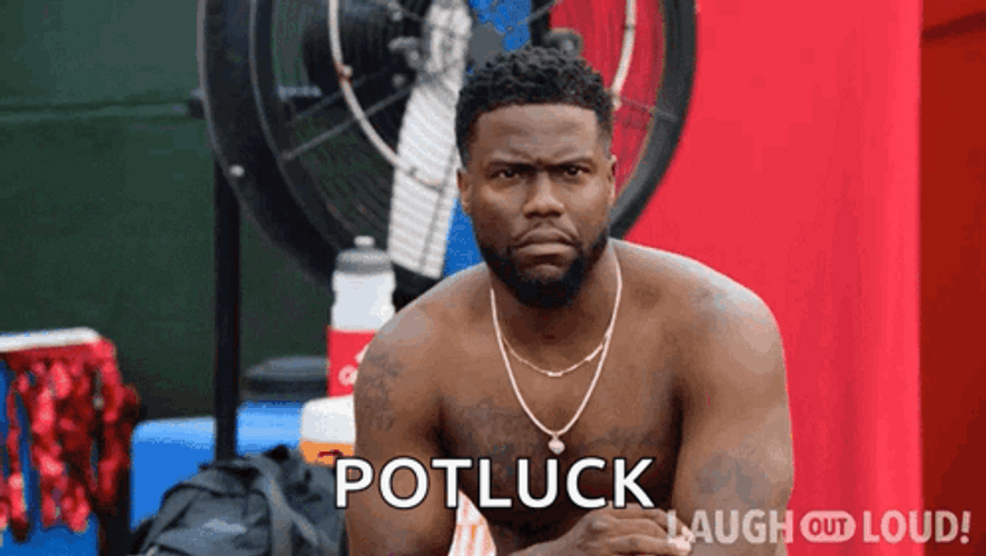 Potluck Laugh Out Loud GIF