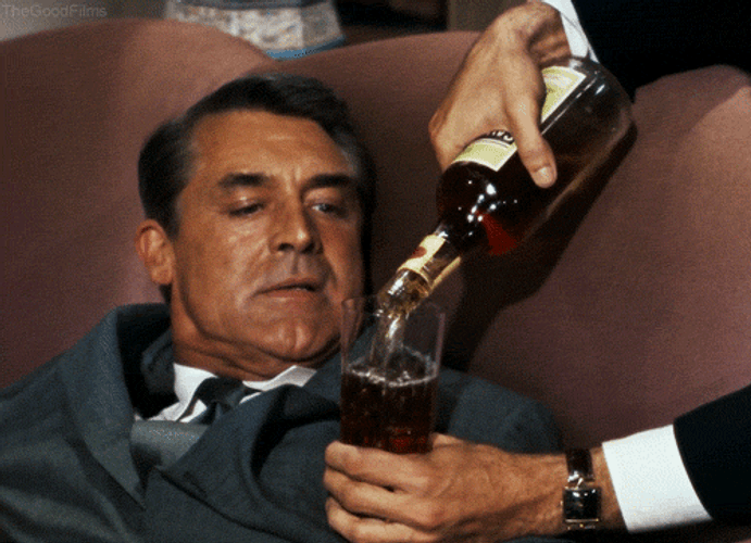 Pour One Out For The Homies Cary Grant GIF