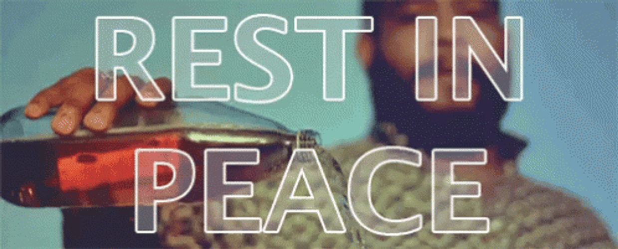 Pour One Out For The Homies Rest In Peace GIF