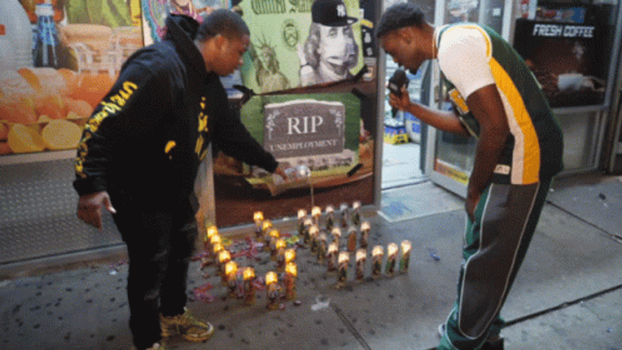 Pour One Out For The Homies Street UE GIF