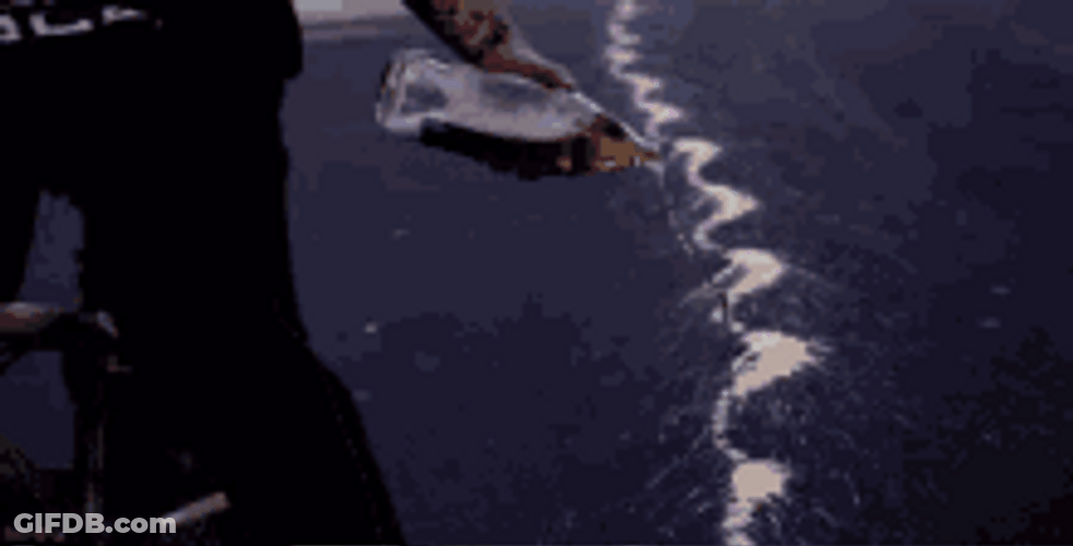 Pour One Out On The Seashore GIF