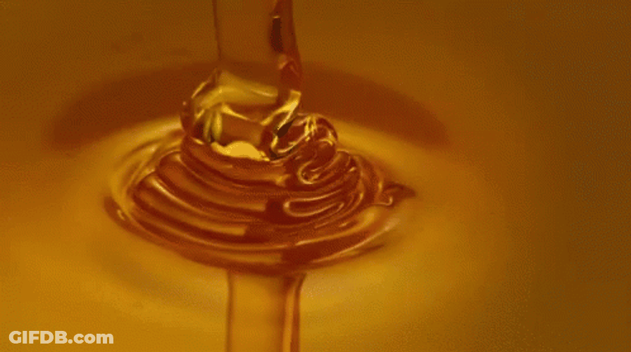 Pouring Down Honey GIF