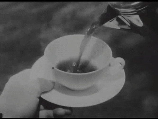 Pouring Hot Cafe GIF
