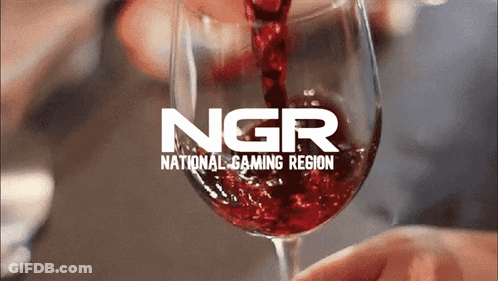 Pouring Red Wine Into NGR Glass GIF