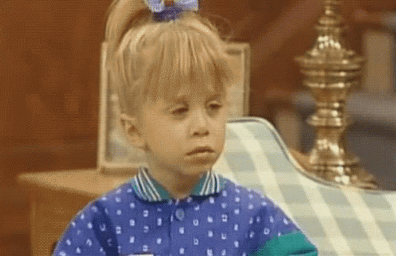 Pouting Michelle Tanner GIF