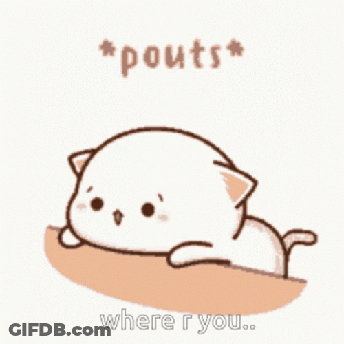 Pouty Cat Where GIF