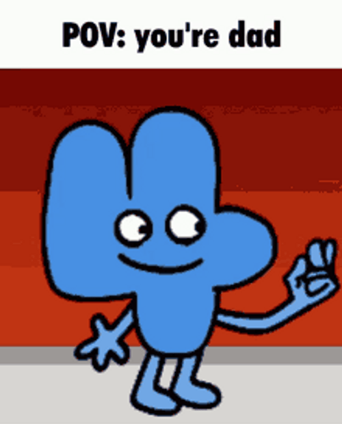 Pov Animated Cartoon Pointing You're Dad GIF