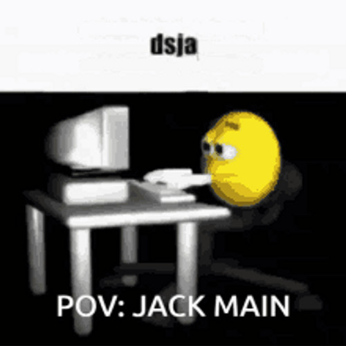 Pov Animated Emoji Frantic Computer Typing GIF