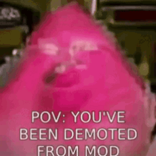 Pov Demoted From Discord Mod GIF