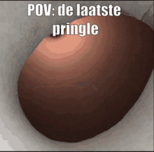 Pov Peeking Last Pringle Inside Pack GIF