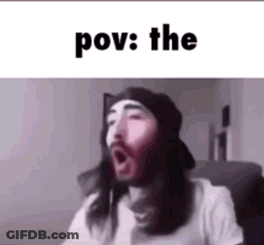 Pov When What You've Been Waiting Arrived GIF