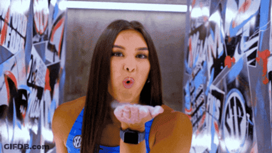 Powder Blow Pole Vault GIF