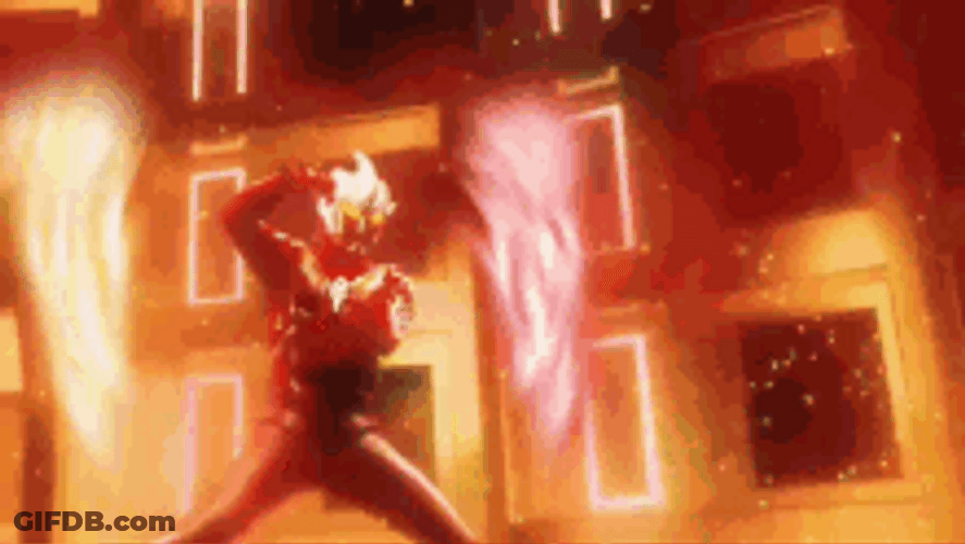 Power Attack Ultraman Saving Last Resort GIF