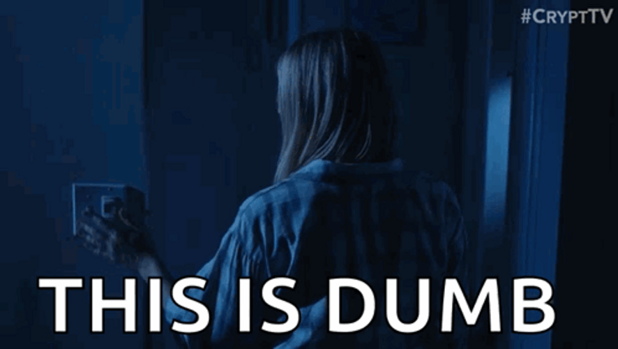 Power Out Lady Turning Lights On GIF