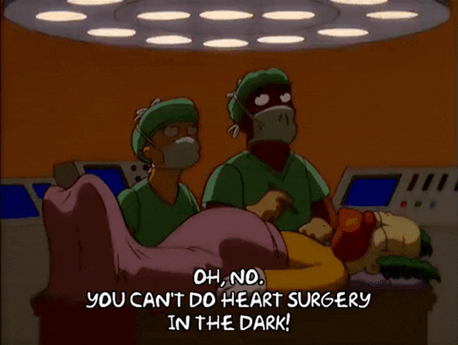 Power Out Pitch Black Blinking Eyes GIF