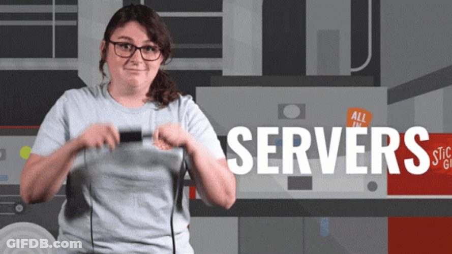 Power Out Servers Network Are Down GIF