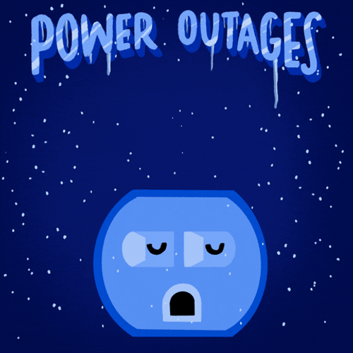 Power Outage Result From Climate Change GIF
