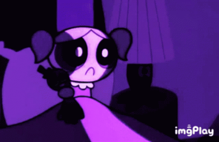 Power Puff Girls Scared Bubbles Oof Reaction GIF