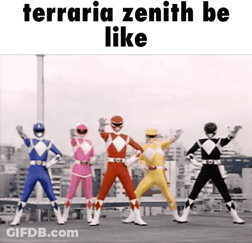 Power Rangers Dancing In Front Of House GIF