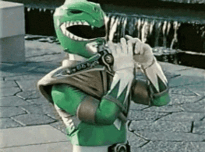 Power Rangers Green Ranger Flute GIF